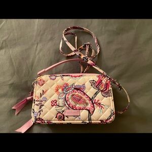 Vera Bradley wallet wristlet/crossbody bag